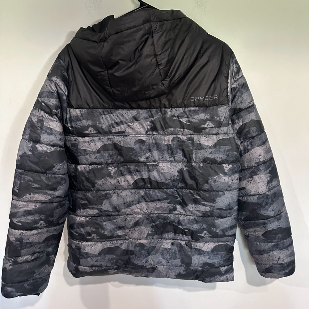 Spyder Coat Size Small Men Circuit Block Hooded J… - image 4